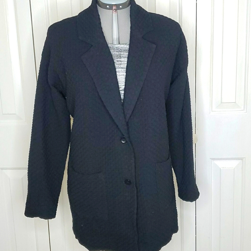 EILEEN FISHER Black Cardigan Sweater